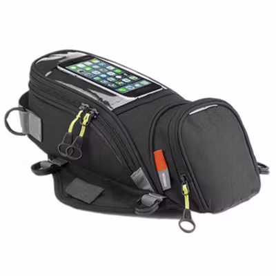 TaffSPORT Tas Motor Smartphone Holder Motorcycle Fuel Bag - SA212 - Black — gambar 3