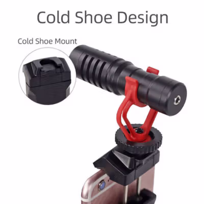XILETU Smartphone Holder Tablet Clip Bracket Mount Tripod Monopod - XJ-13 - Black — gambar 3