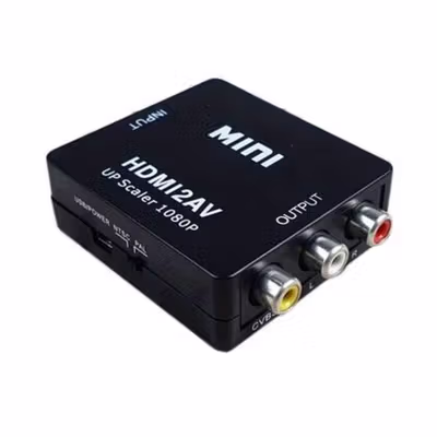 Kebidu Adaptor Konverter HDMI to RCA AV 1080p - HDV-M710 - Black — gambar 3