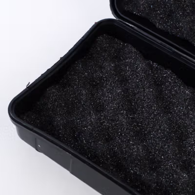 TaffGUARD Box Kotak Penyimpanan Plastik Senter LED 20x11x5.5cm - FN05 - Black — gambar 3