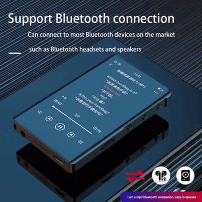 RUIZU Bluetooth HiFi DAP MP4 Player Touchscreen 16GB - H9 - Black — gambar 3