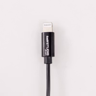 TaffSTUDIO Microphone Clip-on Lightning Plug Lavalier iPhone - JH-041 - Black — gambar 3