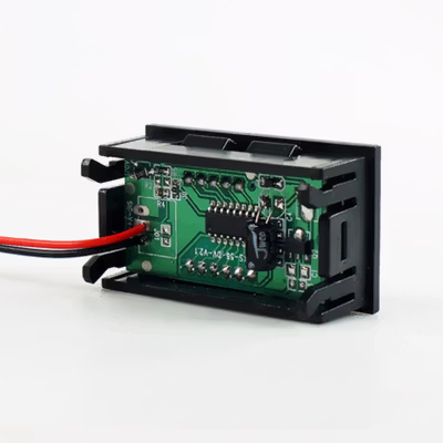 ATORCH Display Pengukur Tegangan Listrik Voltmeter LED - 123 - Black — gambar 3