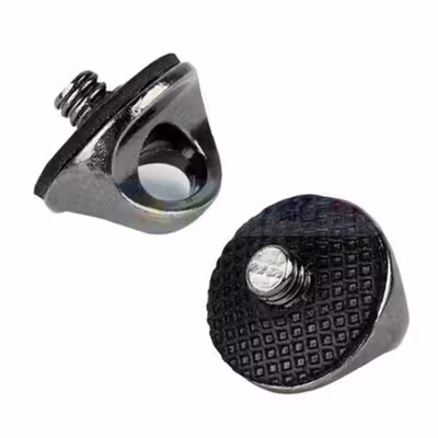 DSLR 1/4 Inch Screw Thread Adaptor Tali String Kamera - YR020 - Black — gambar 3