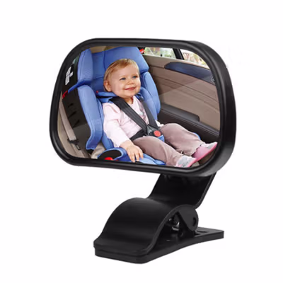 Tirol Kaca Spion Bayi Rear View Baby Passenger Mirror - T226 - Black — gambar 3
