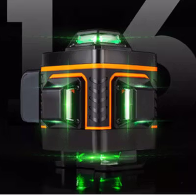 Taffware Mesin Self Leveling 16 Line Green Laser 4D with Remote - LD-515 - Black/Orange — gambar 3