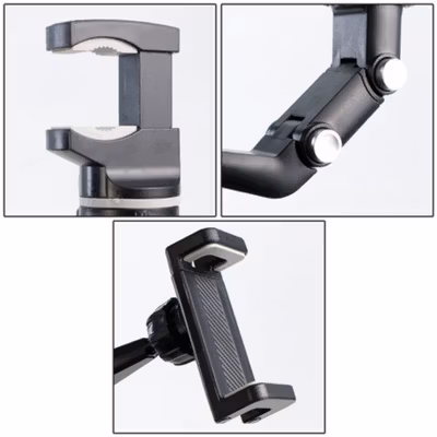 OLAF Holder HP Mobil Clamp Adjustable 360 Rotation Car Phone Holder - OL1 - Gray/Black — gambar 3