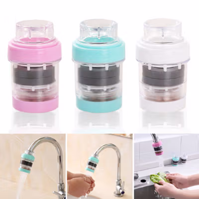 Dreaminglight Saringan Filter Keran Air Faucet Medical Water Purifier - M25 - Blue — gambar 3