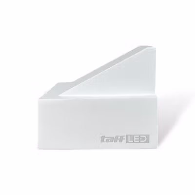 TaffLED Lampu Hias Dinding Outdoor Minimalis Waterproof Warm White 5W - WD079 - White — gambar 3
