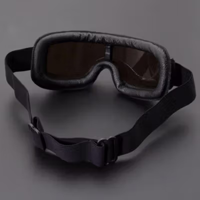 Herorider Kacamata Goggles Classic Harley UV Protection - 812 - Black — gambar 3