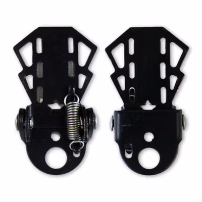 TaffSPORT Pedal Belakang Sepeda Bike Rear Pedal Foldable - STT165 - Black — gambar 3