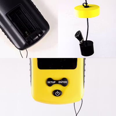 Alat Pelacak Ikan Sonar Fish Finder Cable Display 100M - TL8 - Yellow — gambar 3