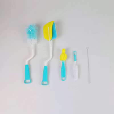 SHI JIA LIANG PIN Set Peralatan Pembersih Dot Bayi 5 PCS - ZX144 - Multi-Color — gambar 3
