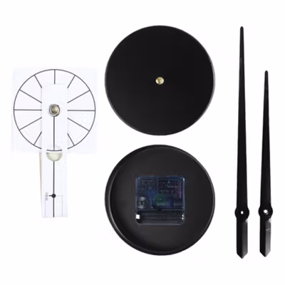 Geekman Jam Dinding Besar DIY Giant Home Sweet Home 120 cm - DIY-203 - Black — gambar 3