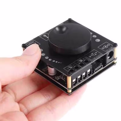 Sinilink Audio Amplifier HiFi Bluetooth 5.0 APD3016D 2x50W - XY-AP15H - Black — gambar 3