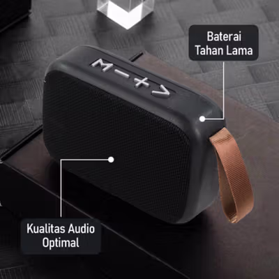 TABLEPRO Portable Bluetooth Active Speaker - MG2 - Black — gambar 3