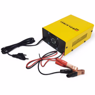 BOLAIMEI Charger Aki Mobil Intelligent Battery Charger 12V/24V 15A - BT-168 - Yellow — gambar 3