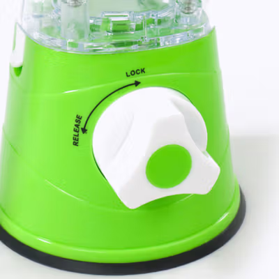 CHYU Penggiling Sayur Vegetable Cutter Slicer Tabletop Drum Grater - YG-806 - Green — gambar 3