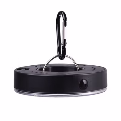 TaffLED Lampu Camping Tenda gantung Waterproof Emergency 120 Lumens - G198 - Black — gambar 3