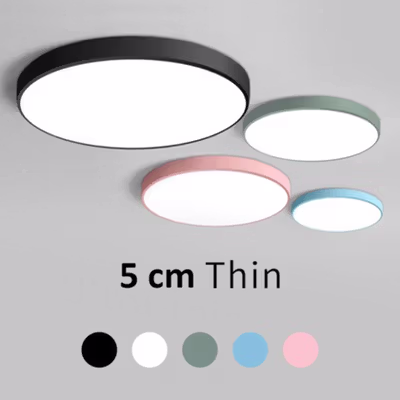 Iminovo Lampu LED Plafon Dimmable 18W 30cm 3in1 Color - XD-997A - Black — gambar 3