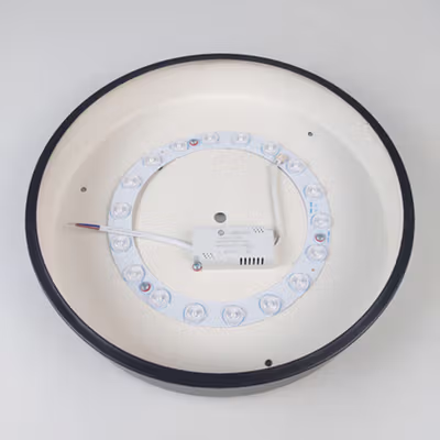 Iminovo Lampu LED Plafon Modern 18W 30 cm Warm White - XD-997A - Black — gambar 3