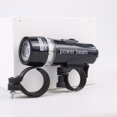 Powerbeam Lampu Depan Belakang Sepeda 5 LED Waterproof 2 Mode - HB-618 - Black — gambar 3