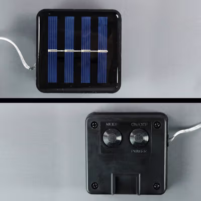 TaffLED Lampu Hias String Lights Waterproof 100 LED with Solar Panel - M071 - Warm White — gambar 3