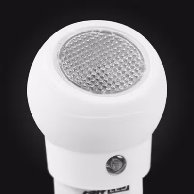 TaffLED Lampu Tidur LED EU Plug Sensor Cool White 240V 0.5W - LXX3148 - White — gambar 3