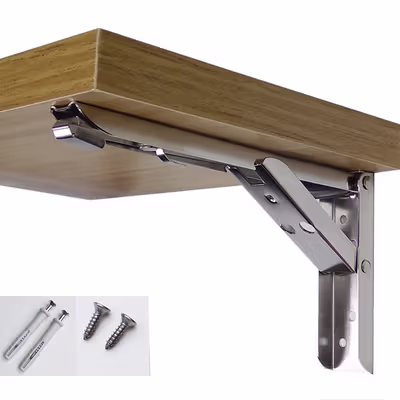 Taffware Bracket Engsel Stainless Steel 65kg 8 Inch 2 PCS - XIDA-JM004 - No Color — gambar 3