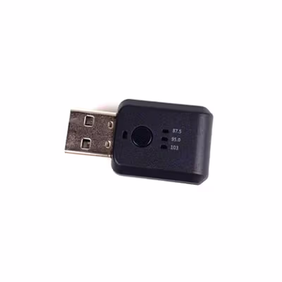 Kebidumei USB Dongle Car Bluetooth 5.1 FM Transmitter Adaptor - FM01 - Black — gambar 3