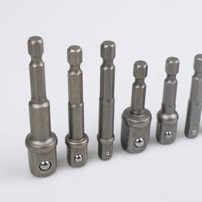 Taffware Mata Obeng 1/4 Hex Rod Sleeve Convertible Joints 8 PCS - Silver — gambar 3