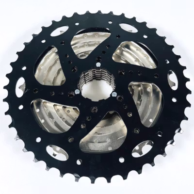 VG Sports Gigi Sprocket Sepeda Round Ultralight 9 Speed 11-40T - VG72 - Silver — gambar 3