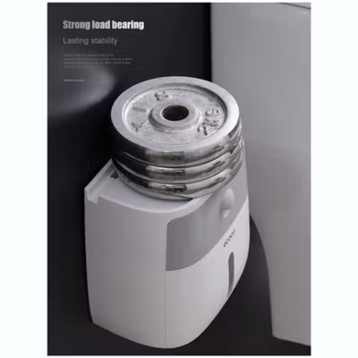 Ecoco Kotak Tisu Storage Toilet Paper Box Dispenser Double Layer - E1804 - White/Black — gambar 3