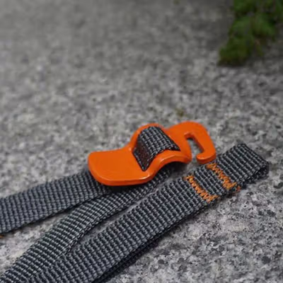 TaffGUARD Strap Tali Pengikat Barang Camping Rope Steel Quick Hook - BC098K - Multi-Color — gambar 3