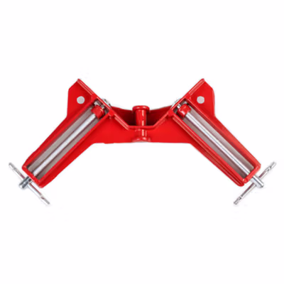 Taffware Corner Clamp Penjepit Sudut Frame Kayu Angle 90 Derajat 75mm - ZK147 - Red — gambar 3