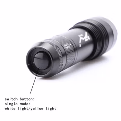 Genwiss Senter Selam Diving T6 Waterproof IPX8 40M 1200 Lumens - G301 - Black — gambar 3