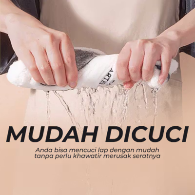 THE ARTISTRY Lap Tangan Gantung Model Kucing Hand Towel High Absorbent - CSJ-G2 - Gray — gambar 3