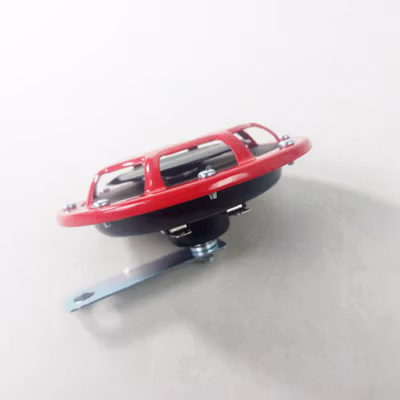 HELLA Klakson Mobil Electric Super Loud Car Horn 12V 110dB 430Hz 2 PCS - HL12 - Red — gambar 3