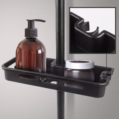 BATHE PROJECT Shower Mandi Bathroom Faucet Bathtub Mixer 3 Way 8 Inch - 50102O - Black — gambar 3