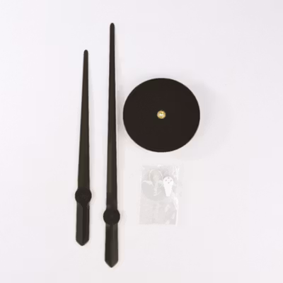 TaffHOME Jam Dinding Besar DIY Giant Wall Clock Quartz 100cm - JM-01 - Black — gambar 3