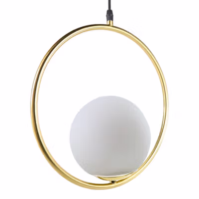 DAR Lampu Gantung Hias Modern Nordic Chandelier 3 in 1 Color 12W 30cm - DA200 - Golden — gambar 3