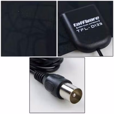 Taffware Antena TV Digital Indoor DVB-T2 25dB Spider Jack Male Plug - TFL-D139 - Black — gambar 3
