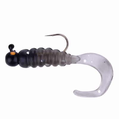 TaffSPORT Umpan Pancing Cacing Soft Bait Fishing Lure 1.75g 7 PCS - Green — gambar 3