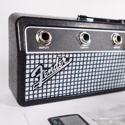7ender Gantungan Kunci Dinding Model Amplifier Gitar Wall Hook - HIF4 - Black — gambar 3