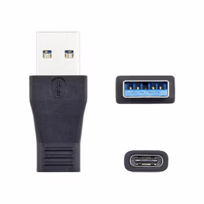 Adaptor Konverter USB Type C ke USB 3.0 - AG975 - Black — gambar 3