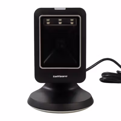 Taffware Desktop Barcode Scanner Portable USB 1D 2D QR - MP6300IR - Black — gambar 3