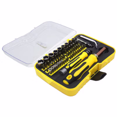 DEKO Obeng Set Reparasi Professional Repair Tool 70 in 1 - 6092 - No Color — gambar 3