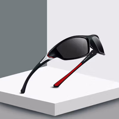 XIRAN Kacamata Sepeda TAC Polarized Outdoor Cycling Sunglasses - S012 - Black — gambar 3