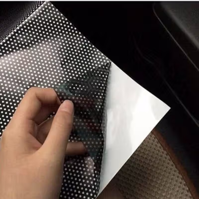 BOASE Stiker Sun Shade Kaca Jendela Mobil UV Protect 42.5x38cm - TTWO - Black — gambar 3
