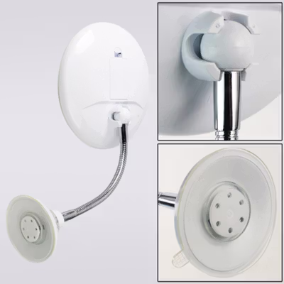 ORZ Cermin Make Up LED Magnification 10X Folding Suction Cup - HHO77 - White — gambar 3